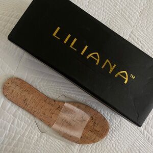 Brand New Clear Sandals.